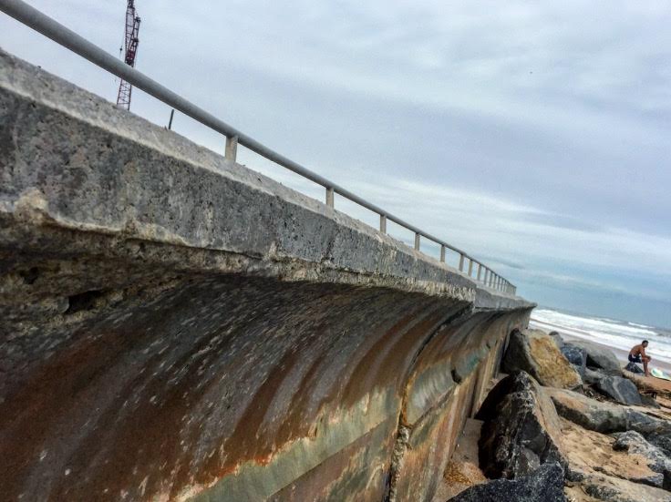 Seawall construction: For better or worse? – The Flagler College Gargoyle
